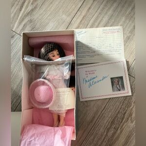 NIB Madame Alexander Jackie Kennedy #17460 Jackie Shadow Doll